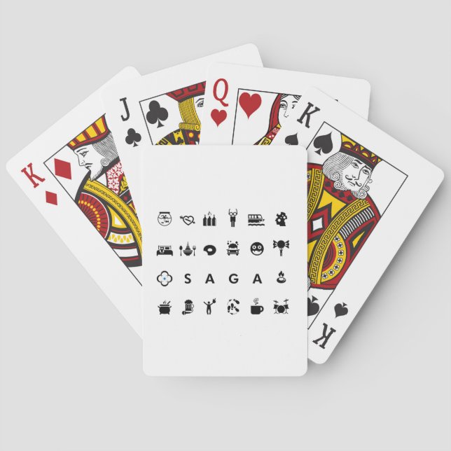 GetSaga Playing Cards (Back)
