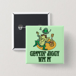 Gettin' Jiggy Wit It 15 Cm Square Badge