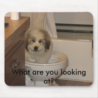 Getting a drink mouse mat