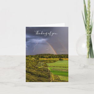 Getting Ahead Of The Storm Painterly Thinking Of U Card