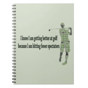 Getting Better at Golf Notebook