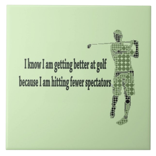 Getting Better at Golf Tile (Front)