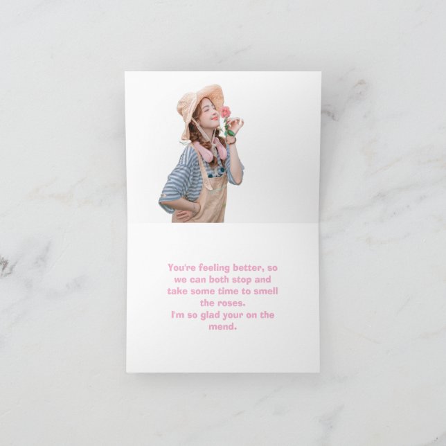 GETTING BETTER CARD (Inside)