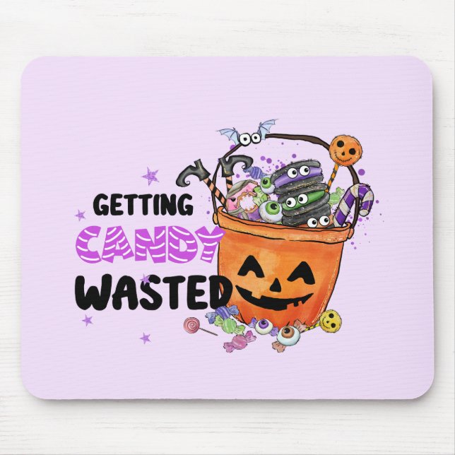Getting Candy Wasted Mouse Mat (Front)