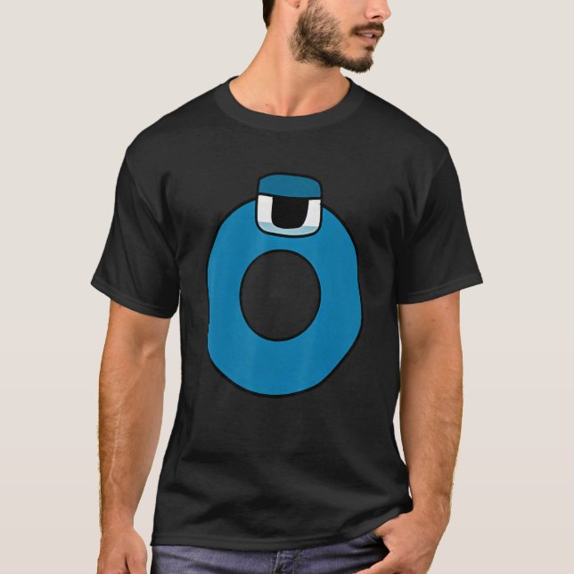 Getting Fat Letter O Alphabet Lore T-Shirt (Front)