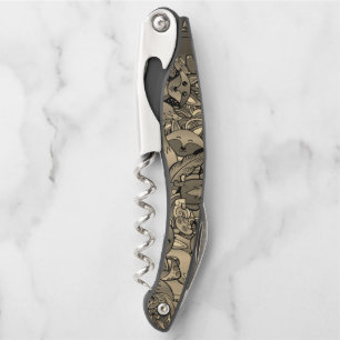 Getting Foxy Sepia Tone Corkscrew