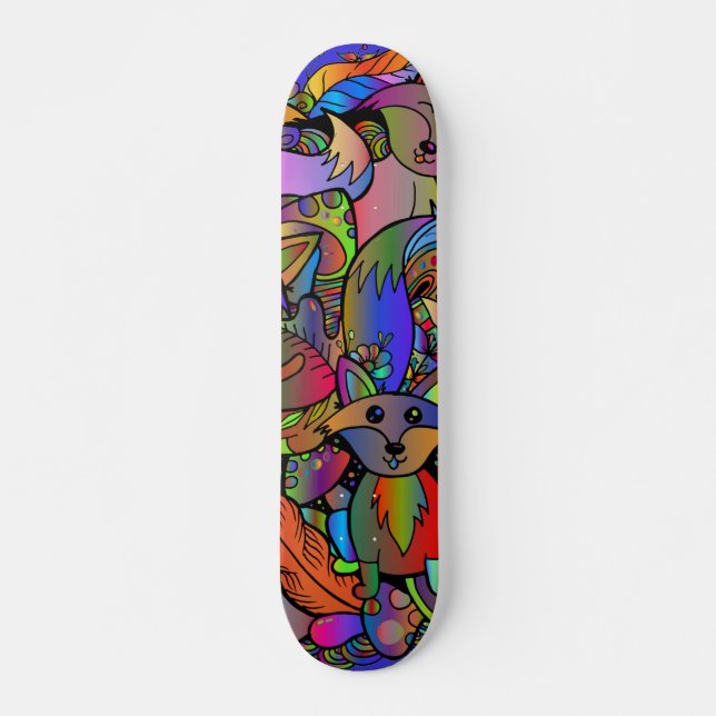 Getting Foxy  Skateboard (Front)