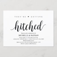 Getting hitched Bridal shower Invitation cards