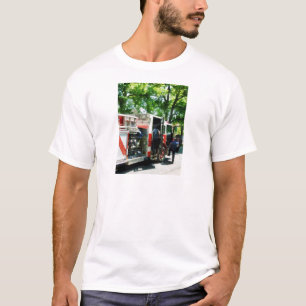 Getting into the Fire Truck T-Shirt