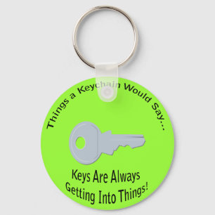 Getting Into Things Key Lt Keychain