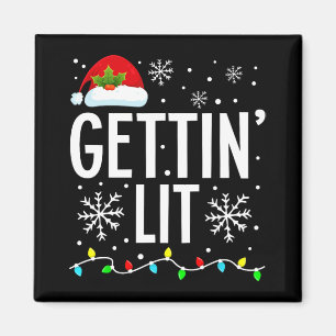 Getting Lit Bride Squad Bachelorette Bridal Party  Magnet