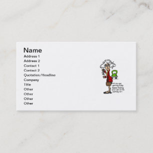 Getting Lucky Humour Business Card