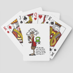 Getting Lucky Humour Playing Cards