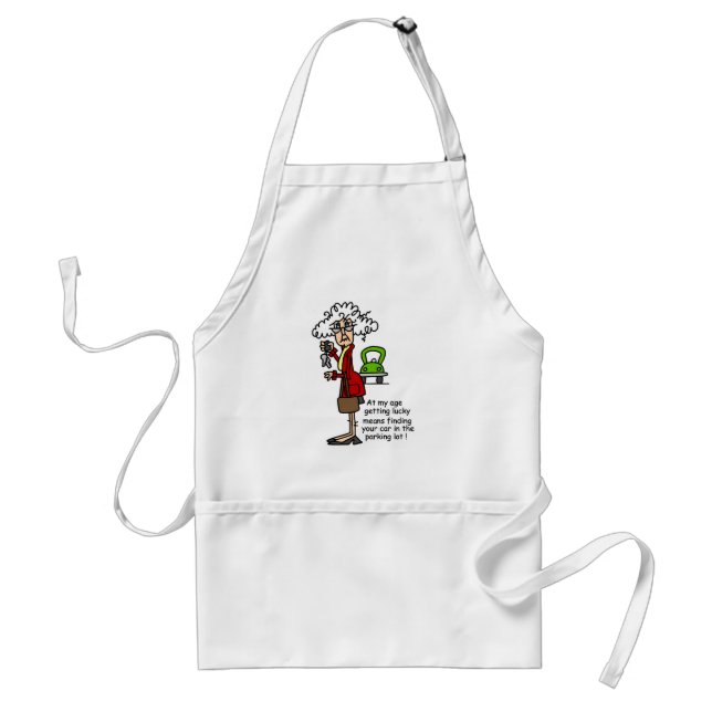Getting Lucky Humour Standard Apron (Front)