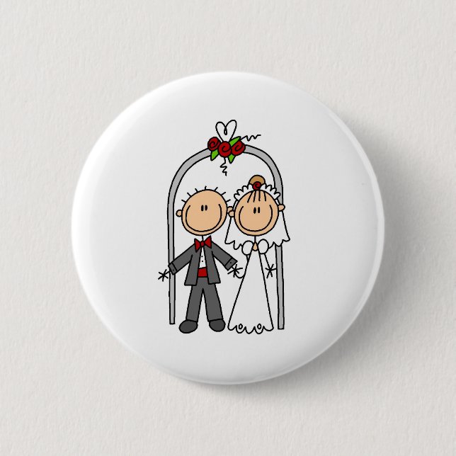 Getting Married Button (Front)