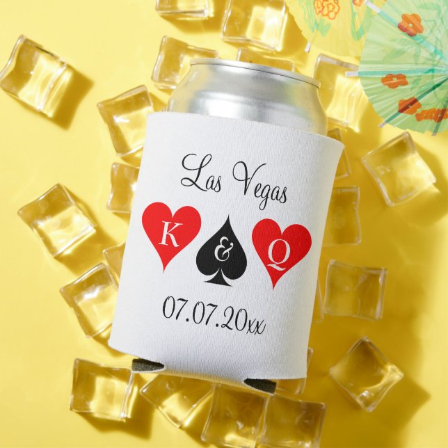Getting married Las Vegas custom wedding party Can Cooler (In Situ Summer)