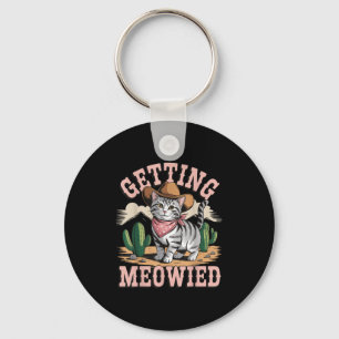 Getting Meowied Bachelorette Key Ring