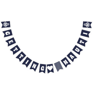 Getting Nauti Bachelorette Party Nautical Bunting Bunting