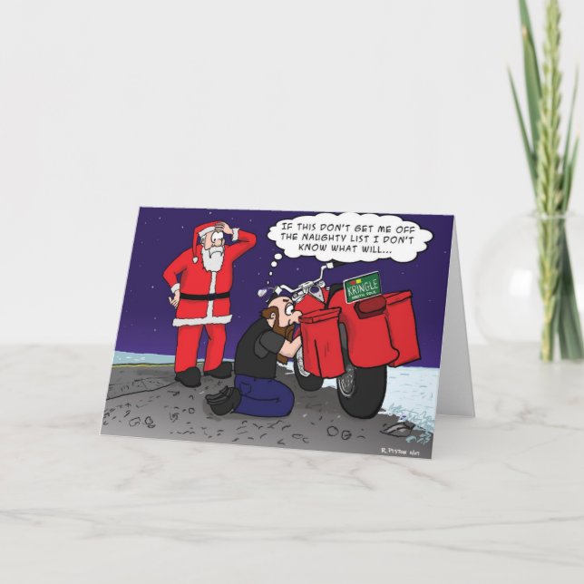 Getting off of the Naughty List Card (Front)