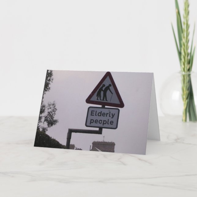 Getting Older Card (Front)