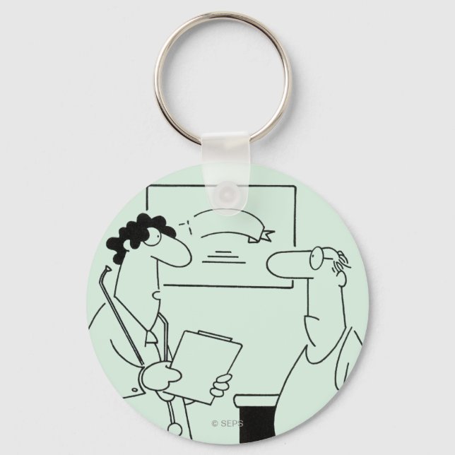 Getting Older Key Ring (Front)