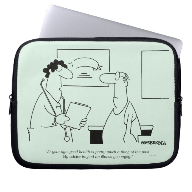 Getting Older Laptop Sleeve (Front)