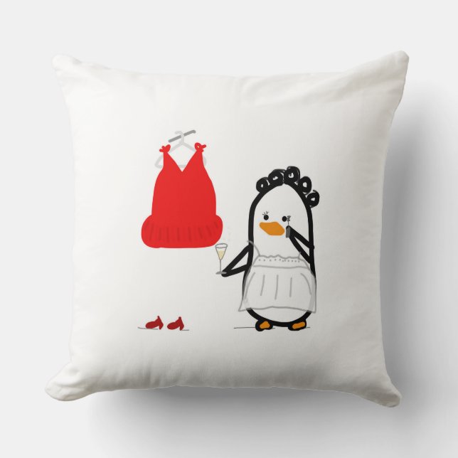 GETTING READY - bedroom/dressing room/dorm pillow (Front)