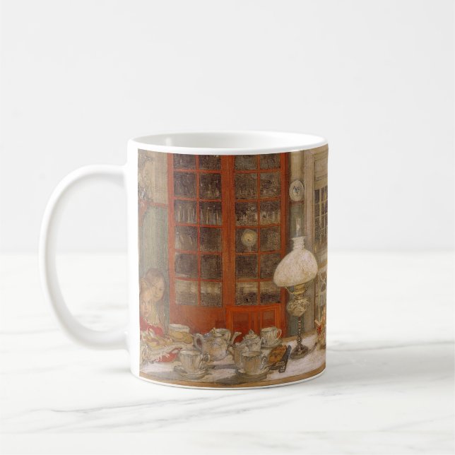 Getting Ready for a Game Coffee Mug (Left)