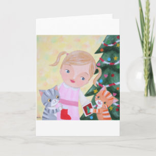 Getting Ready for Christmas Holiday Card