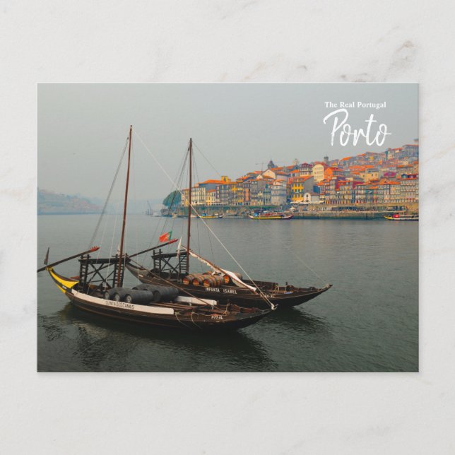 Getting ready for the journey- Porto Postcard (Front)