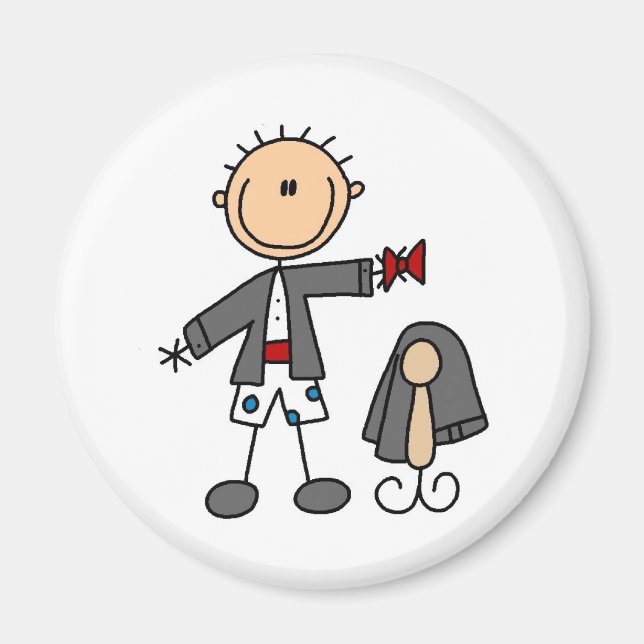 Getting Ready For The Wedding Night Magnet (Front)