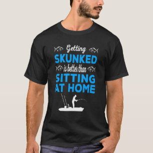 Getting Skunked Angler Kayak Fishing T-Shirt