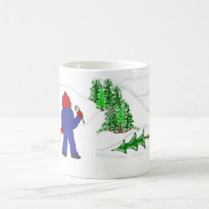 Getting the Christmas Tree Coffee Mug