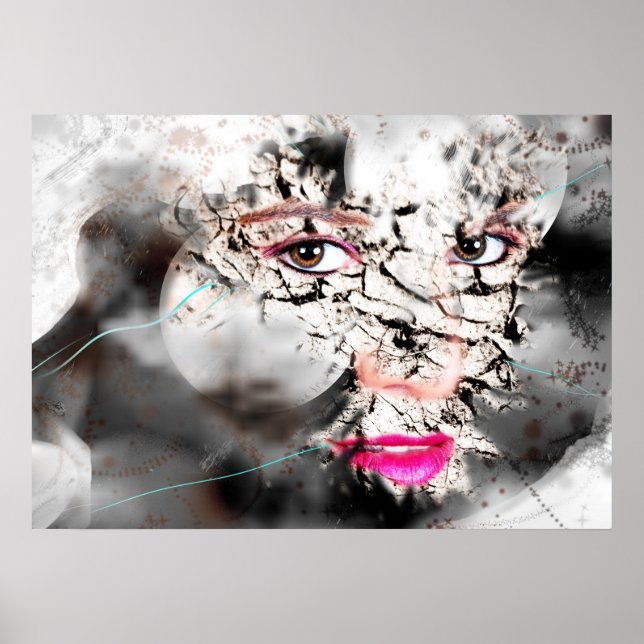 GETTING THROUGH CREATIVE ART POSTER (Front)