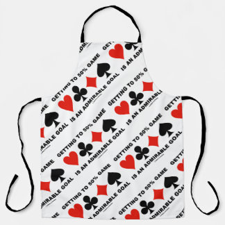 Getting To 50% Game Is An Admirable Goal Apron