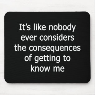 Getting to Know Me Mouse Mat