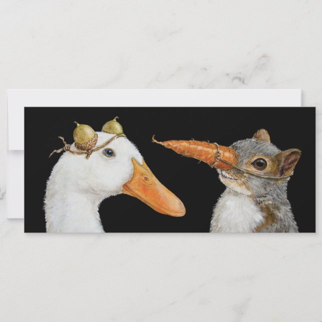 Getting to know you flat card (Front)