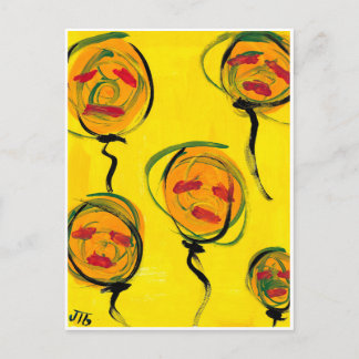 "Getting To The Top" Postcard