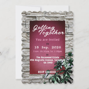 Getting together Invitation