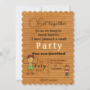 Getting together Invitation
