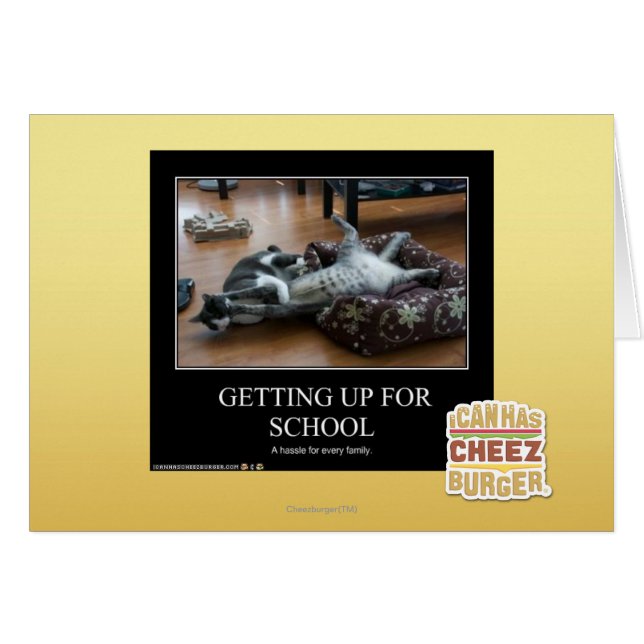 Getting Up For School (Front Horizontal)