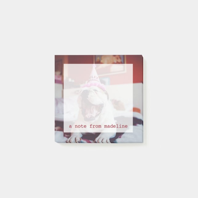 Getty Images | British Bulldog Post-it Notes (Front)