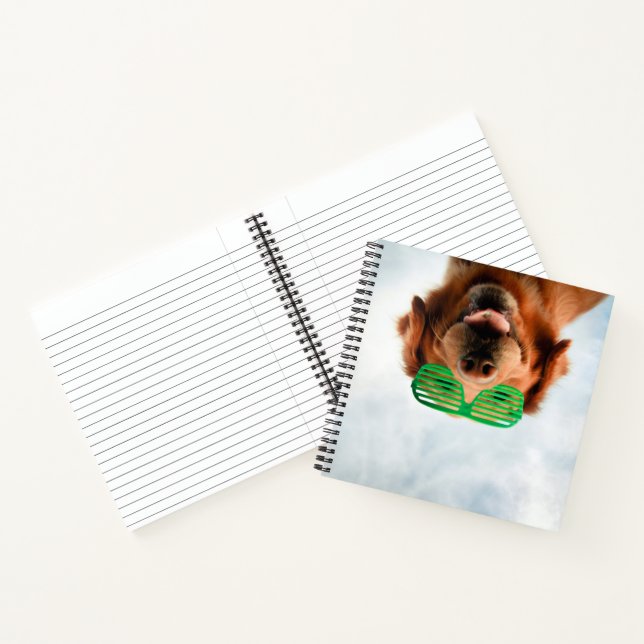 Getty Images | Dog With Glasses Notebook (Inside)