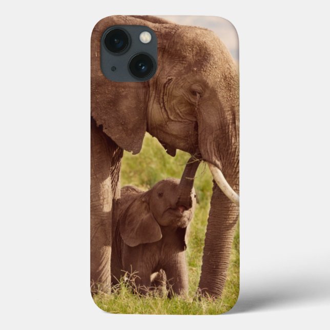 Getty Images | Elephant & Baby Case-Mate iPhone Case (Back)