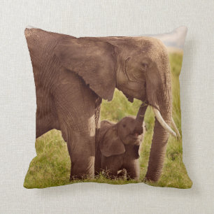 Getty Images Elephant & Baby Cushion