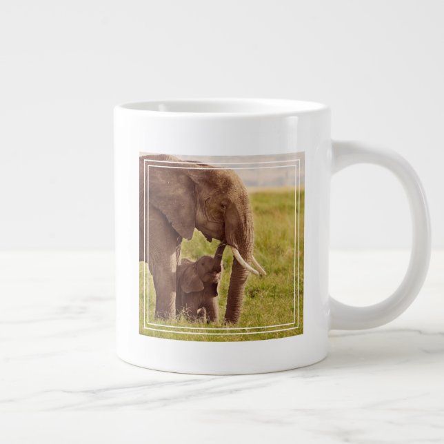 Getty Images | Elephant & Baby Large Coffee Mug (Right)