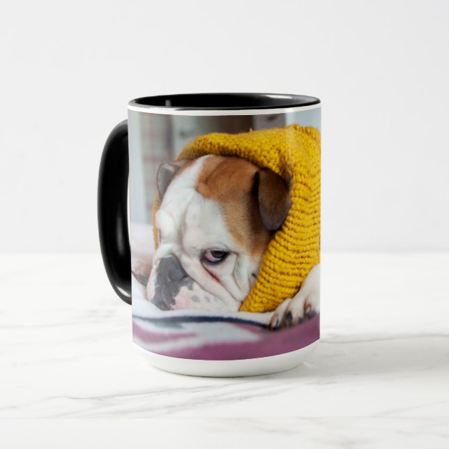 Getty Images | English Bulldog Mug (Front Left)