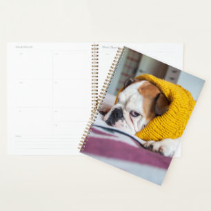 Getty Images English Bulldog Planner
