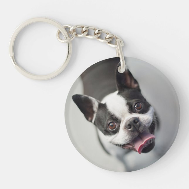 Getty Images | French Bulldog Key Ring (Front)