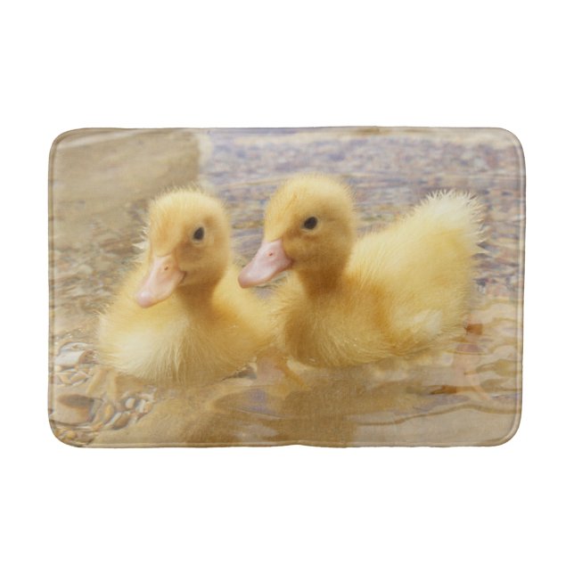 Getty Images | Fuzzy Yellow Ducklings Bath Mat (Front)